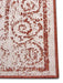 NorthRugs twin supreme cebu cayenne Orange Living Room Striped Rug.