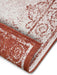 NorthRugs twin supreme cebu cayenne Orange Living Room Striped Rug.