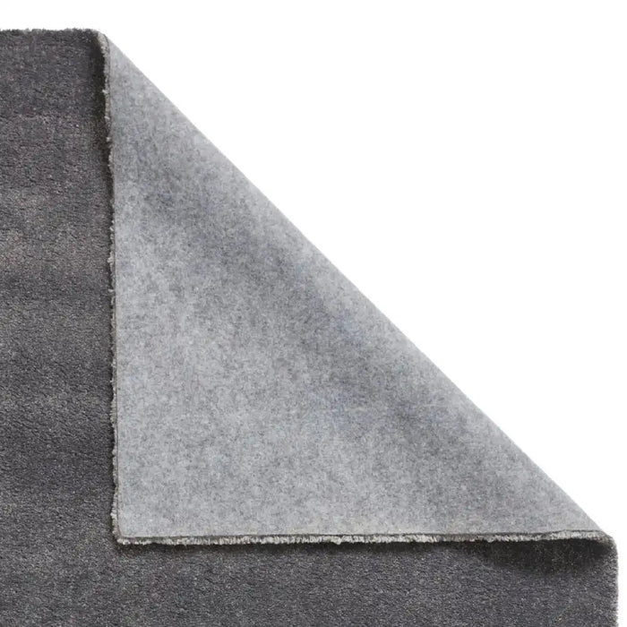 Think Rugs cove charcoal Grey Living Room Shaggy Rug.