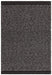 Asiatic elm charcoal Grey Living Room Wool Rug.