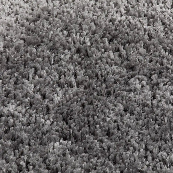 Esselle larissa shaggy washable charcoal Grey Living Room Shaggy Rug.