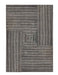 Origins pyramid charcoal Grey Living Room Geometric Rug.