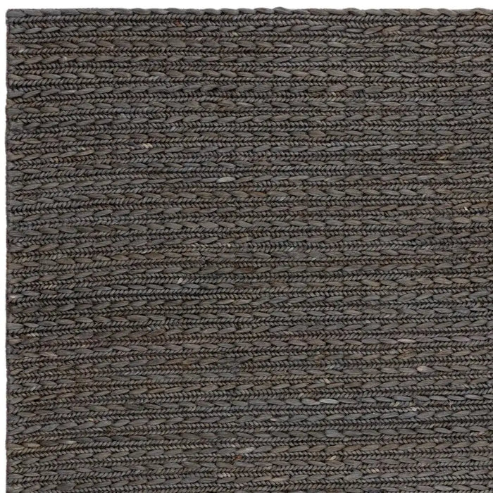 Origins frame charcoal Grey Living Room Geometric Rug.