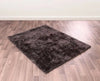 HMC whisper hmc charcoal Grey Living Room Shaggy Rug.