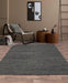 Asiatic oakley charcoal Grey Living Room Natural Fibre Rug.