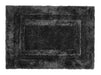Origins frame charcoal Grey Living Room Geometric Rug.
