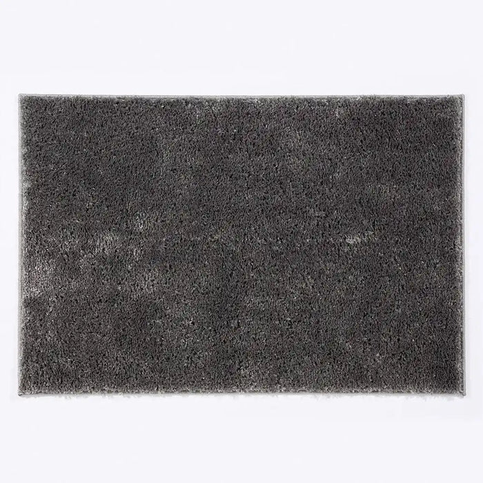 Esselle larissa shaggy washable charcoal Grey Living Room Shaggy Rug.