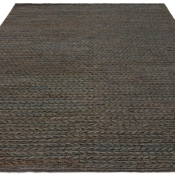 Asiatic oakley charcoal Grey Living Room Natural Fibre Rug.
