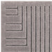 Asiatic valley charcoal connection Grey Living Room Geometric Rug.