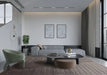 Asiatic valley charcoal connection Grey Living Room Geometric Rug.