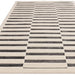 Asiatic valley charcoal ivory build Grey, Ivory Living Room Geometric Rug.