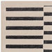 Asiatic valley charcoal ivory build Grey, Ivory Living Room Geometric Rug.