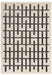Asiatic valley charcoal ivory junction Grey, Ivory Living Room Geometric Rug.