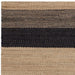 Asiatic cedar charcoal natural Grey, Beige Living Room Natural Fibre Rug.