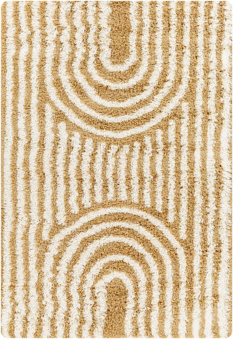 Surya usg christina 2316 yellow Yellow Living Room Geometric Rug.