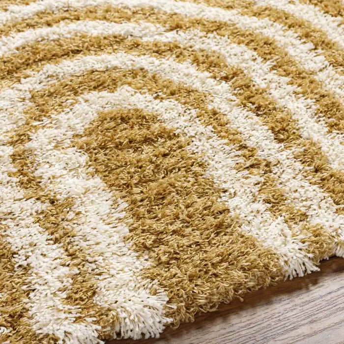 Surya usg christina 2316 yellow Yellow Living Room Geometric Rug.