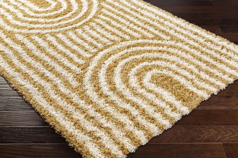 Surya usg christina 2316 yellow Yellow Living Room Geometric Rug.