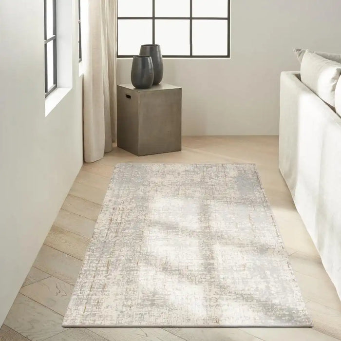 Calvin Klein ck950 rush ck955 grey Grey Living Room  Rug.