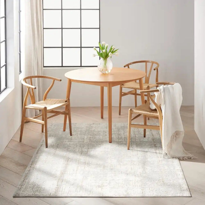 Calvin Klein ck950 rush ck955 grey Grey Living Room  Rug.