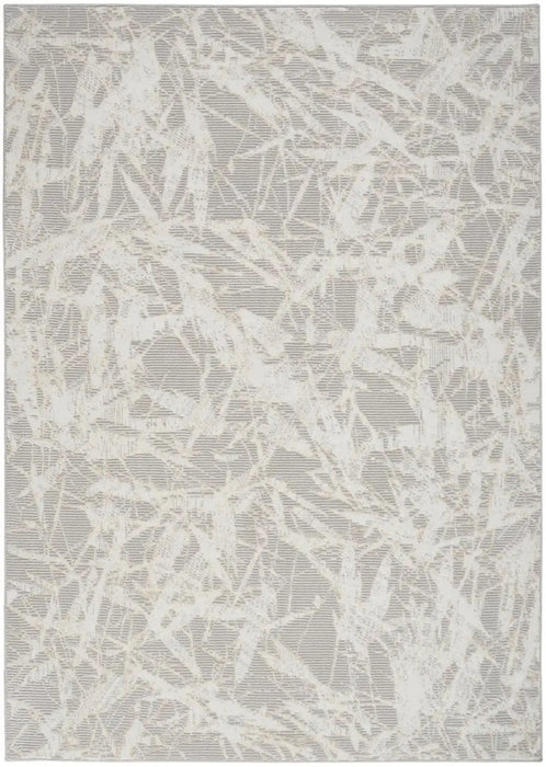 Calvin Klein ck950 rush ck956 grey ivory Grey, Ivory Living Room  Rug.