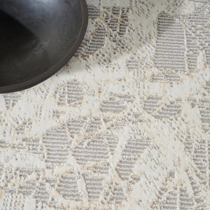 Calvin Klein ck950 rush ck956 grey ivory Grey, Ivory Living Room  Rug.