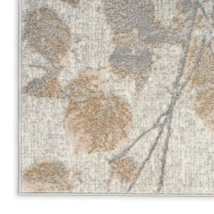 Calvin Klein ck950 rush ck957 grey multi Grey, Multicoloured Living Room  Rug.