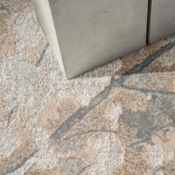 Calvin Klein ck950 rush ck957 grey multi Grey, Multicoloured Living Room  Rug.