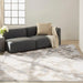Calvin Klein ck950 rush ck957 grey multi Grey, Multicoloured Living Room  Rug.