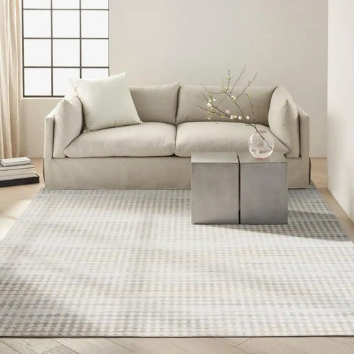Calvin Klein ck950 rush ck958 ivory multi Ivory, Multicoloured Living Room  Rug.