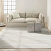 Calvin Klein ck950 rush ck958 ivory multi Ivory, Multicoloured Living Room  Rug.