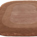 Asiatic halo clay Brown, Orange Living Room Wool Rug.