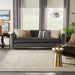 Nourison colorado clr03 ivory multicolour Ivory, Multicoloured Living Room Wool Rug.