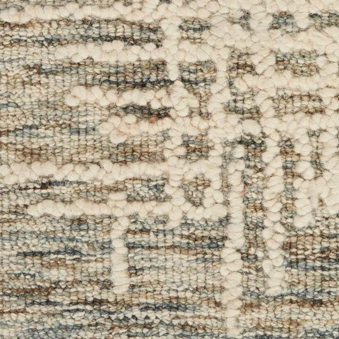 Nourison colorado clr03 ivory multicolour Ivory, Multicoloured Living Room Wool Rug.