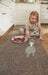 Hug Rug hug rug plains coffee Beige Kitchen  Washable Rug.