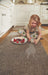Hug Rug hug rug plains coffee Beige Kitchen  Washable Rug.