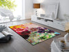 Wash + Dry design colour blast Multicoloured Living Room Washable Rug.