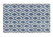 Origins washable soho como Blue Living Room Geometric Rug.