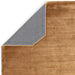 Asiatic gleam copper Brown Living Room  Rug.
