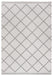 NorthRugs twin supreme corsica night Black, Cream Living Room Striped Rug.