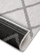 NorthRugs twin supreme corsica night Black, Cream Living Room Striped Rug.