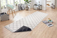 NorthRugs twin supreme corsica night Black, Cream Living Room Striped Rug.