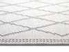 NorthRugs twin supreme corsica night Black, Cream Living Room Striped Rug.