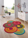 Wash + Dry decor cosmic colours multi Multicoloured Living Room Washable Rug.