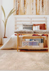 Homemaker soft washable cosy champagne Beige Living Room Shaggy Rug.