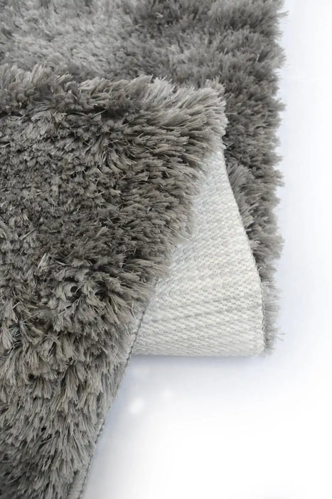 Homemaker soft washable cosy grey Grey Living Room Shaggy Rug.