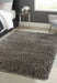 Homemaker soft washable cosy grey Grey Living Room Shaggy Rug.