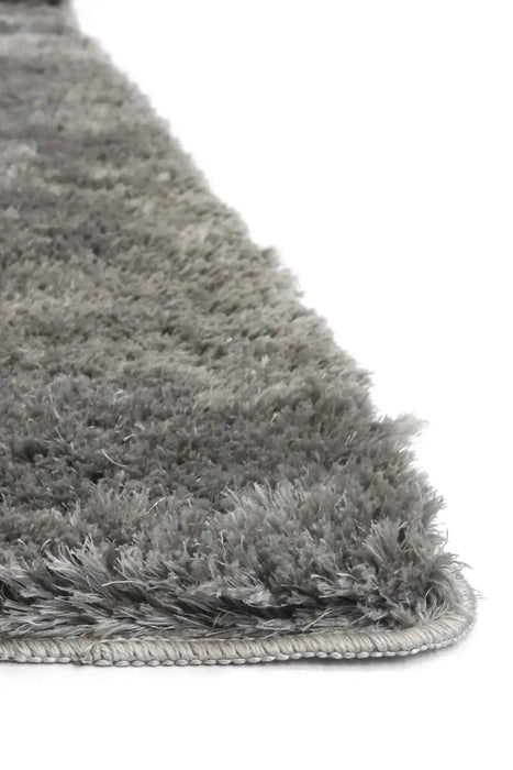 Homemaker soft washable cosy grey Grey Living Room Shaggy Rug.