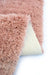 Homemaker soft washable cosy pink Pink Living Room Shaggy Rug.