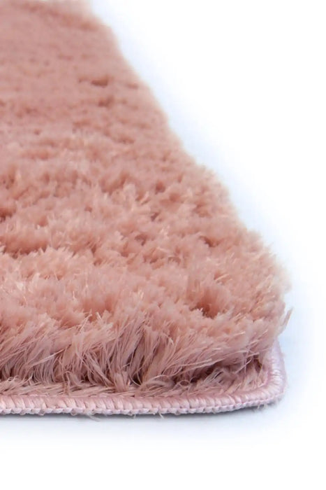 Homemaker soft washable cosy pink Pink Living Room Shaggy Rug.