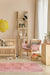 Homemaker soft washable cosy pink Pink Living Room Shaggy Rug.